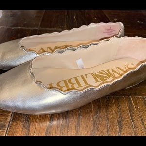 Sam & Libby Gold Shimmer Ballet Flat
